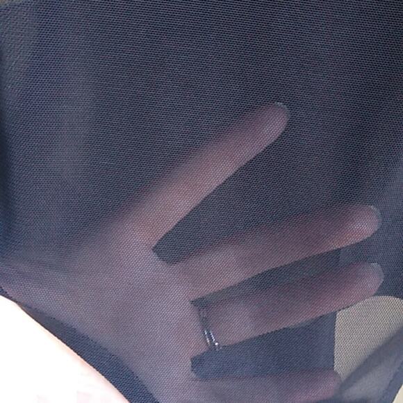 F.I.T Mesh Fitted Shape wear Body Suit Black - Picture 6 of 10